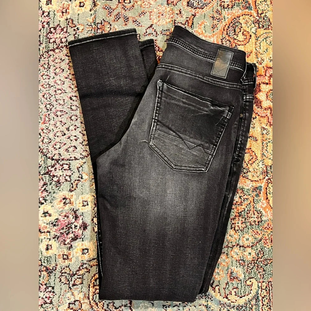 FINAL PRICE Men’s Departwest Black Skinny Jeans - Picture 8 of 8